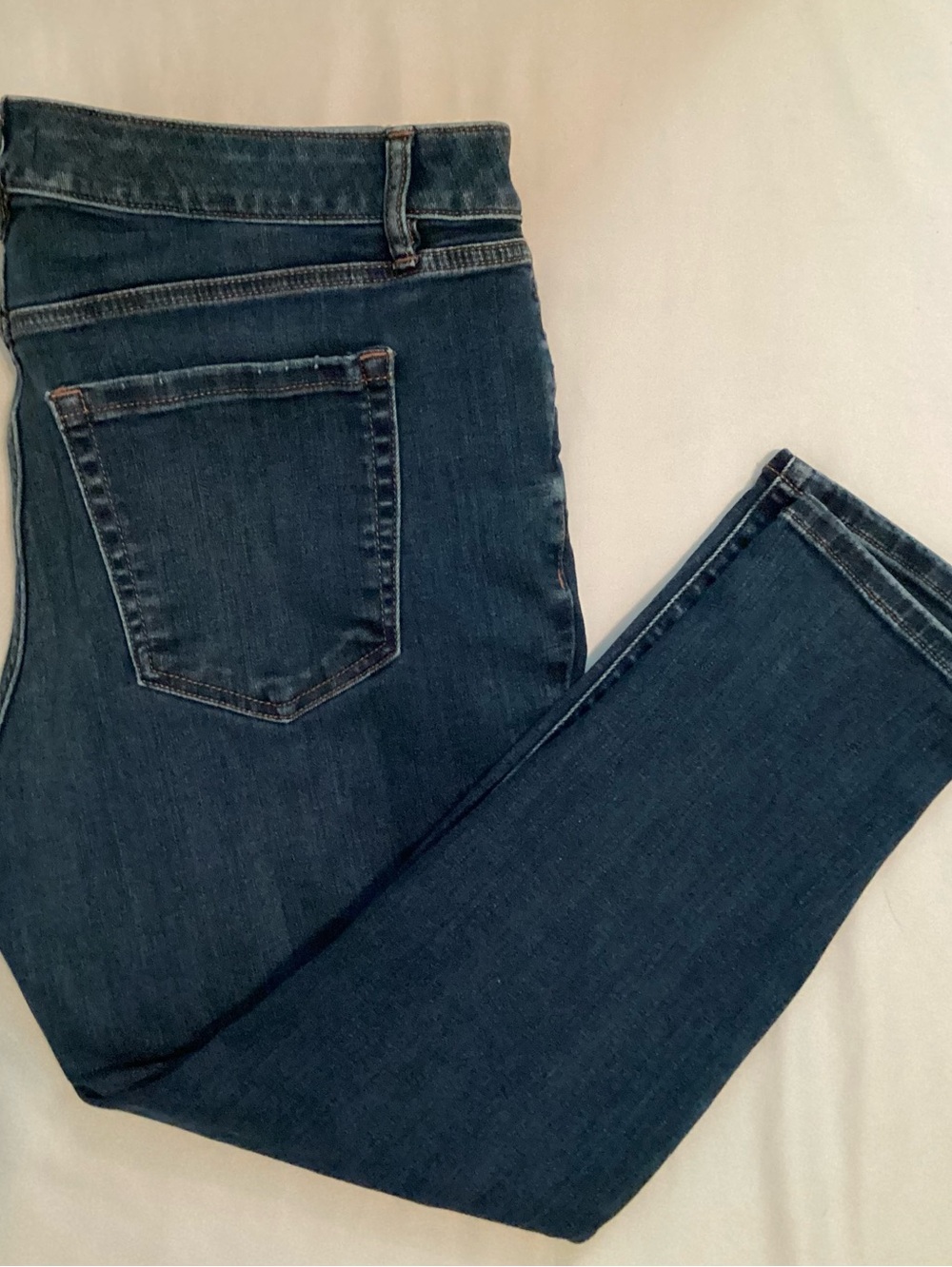 Lane Bryant Ladies Medium Wash Petite Flex Magic Waistband Jeans Size 18P